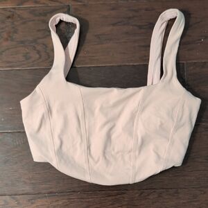 All in Motion Light Pink Mesh Tank Top